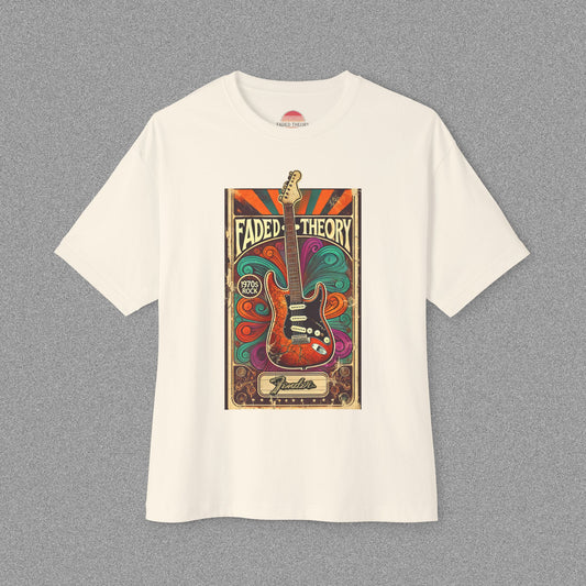 Fender 70s Guitar Unisex Oversized Tee