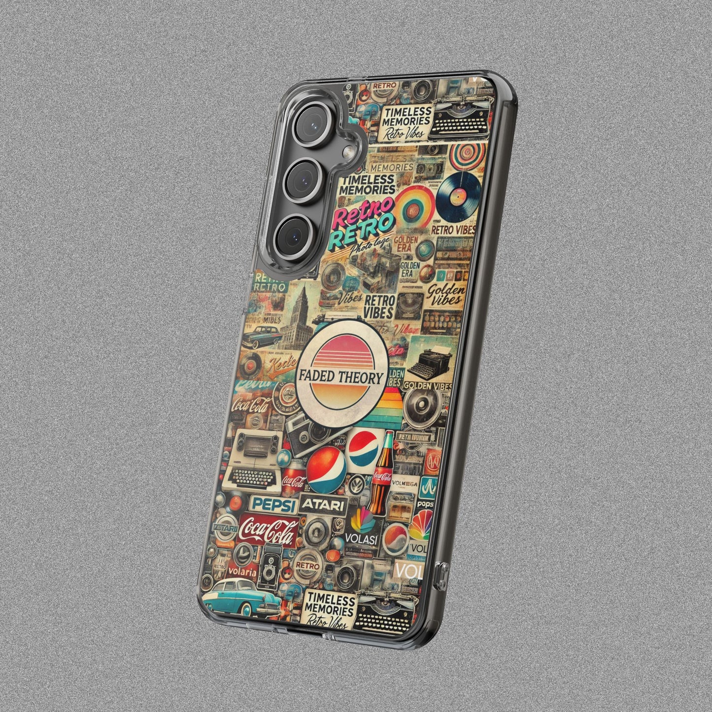 La Collagé Clear Phone Case