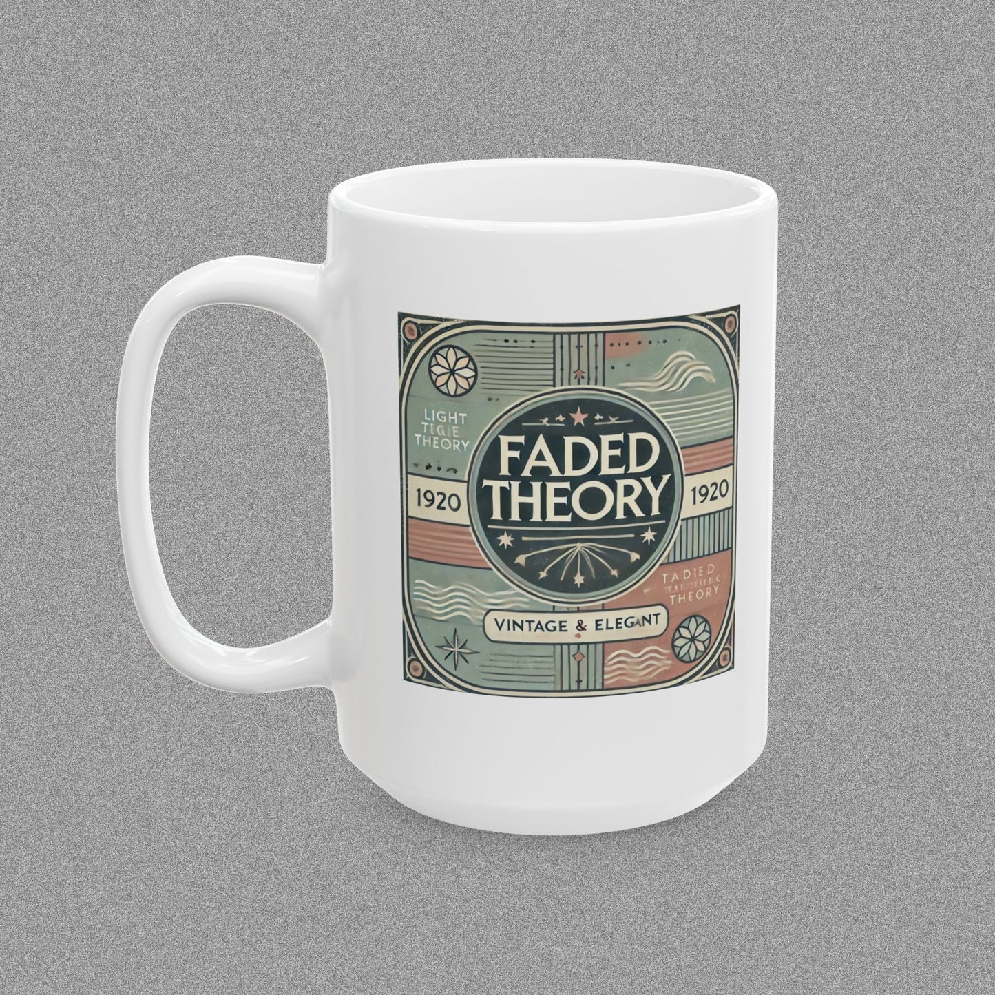 Faded Theory II Ceramic Mug